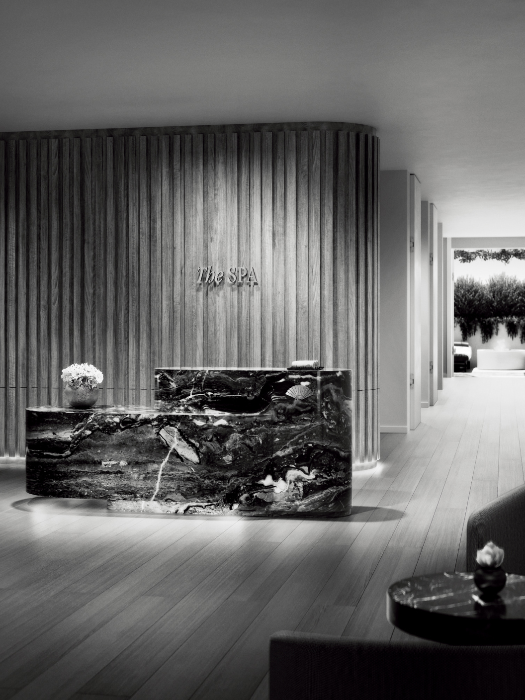 The spa at 9200 Wilshire